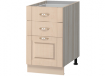 Стол с 3-мя ящиками 400х600х810 МН-39 Массив, Боровичи мебель