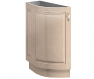 Стол торцевой Левый 335х600х810 МН-43 Массив, Боровичи мебель