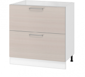 Стол с 2-мя ящиками 450х600х810 Н-128 ЛДСП, Боровичи мебель