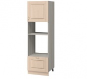 Пенал под духовой шкаф и микроволновую печь 600х590х2135 МН-65 Массив, Боровичи мебель